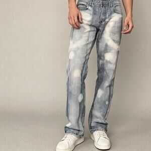 Yaso Jeans Men 34 Pants Art Dye